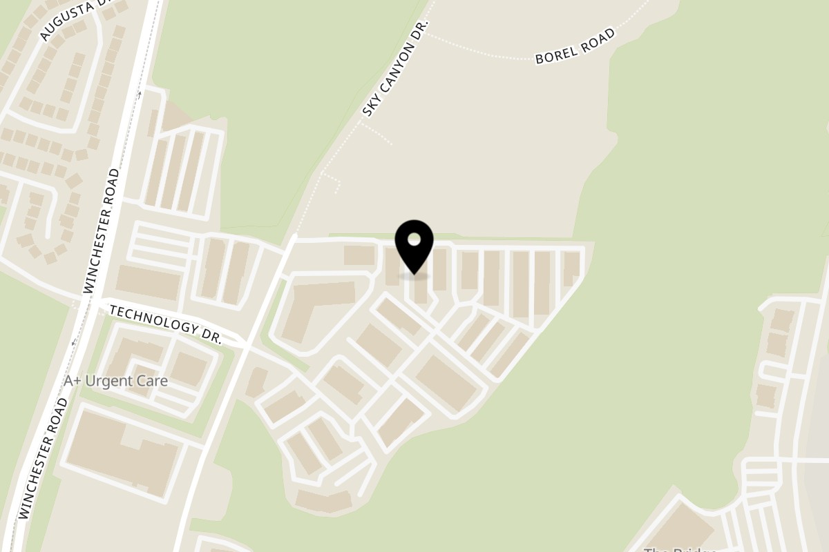 Map showing the location of The Pit BBQ on 38365 Innovation Ct Ste i-904 in Murrieta